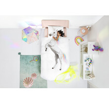 Snurk Unicorn Dekbedovertrek 140x200/220 cm