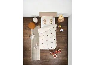 Snurk Kitten Friends Dekbedovertrek 140x200/220 cm