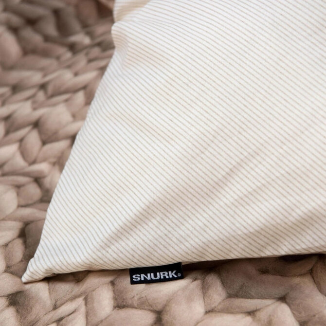 Snurk Twirre Sand Beige Dekbedovertrek 200x200/220 cm