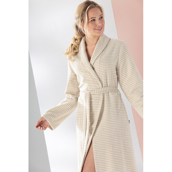 Cawö Peignoir avec col châle 5316 beige 40