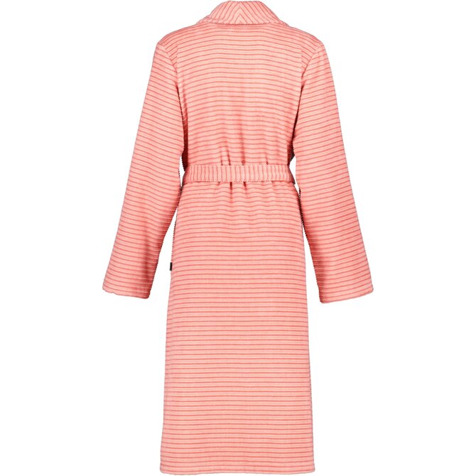 Cawö Peignoir avec col châle 5316 coral 44 Cawö Peignoir avec col châle 5316 coral 44