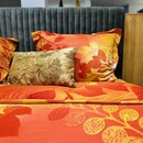 Vandyck Vandyck Woodland Sat Housse de couette rouge Lits-jumeaux (240x200/220)