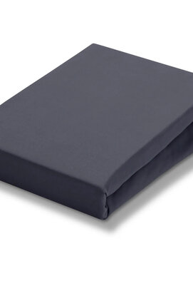 Vandyck Jersey Soft Fitted Sheet Lits-jumeaux 180-200 x 200-220 blue ink