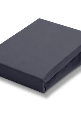 Vandyck Jersey Soft Topper Fitted Sheet double 140-160 x 200-220 blue ink