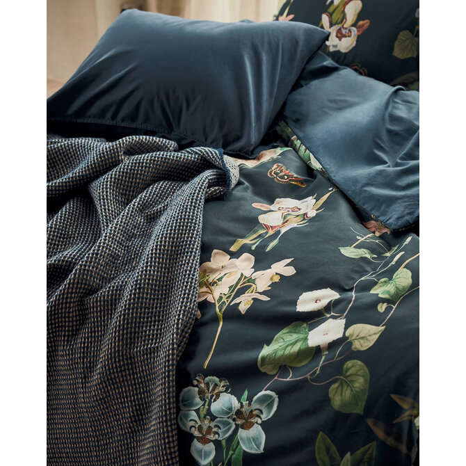 Housse de couette Vandyck Green Fever Lits-jumeaux (240x200/220) encre bleue