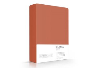 Drap flanelle Romanette Rooibos 150x260