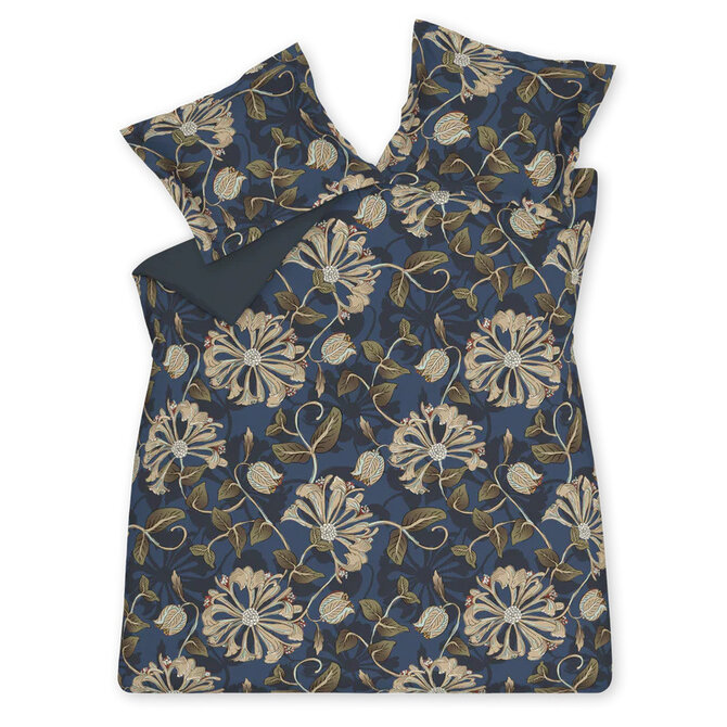 Housse de couette Vandyck Sky Night 2 personnes (200x200/220) encre bleue