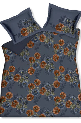 Vandyck Midnight Hour Housse de couette 2 personnes (200x200/220) encre bleue