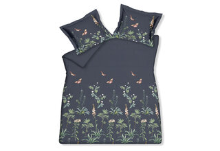 Vandyck Flowery Kussensloop (60x70) blue ink