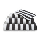 Vandyck Vandyck Verona Stripes Handdoek 60x110 off black