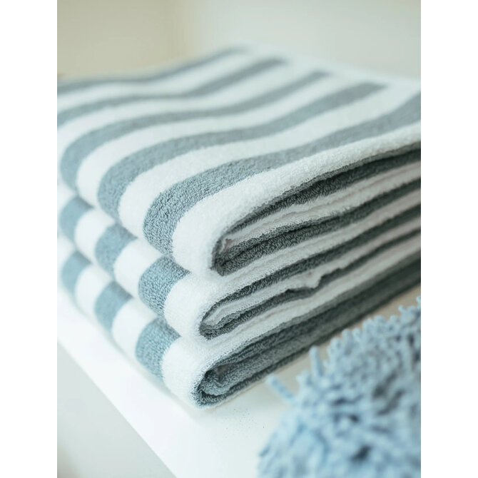 Gant de toilette Vandyck Verona Stripes 16x22 pearl blue