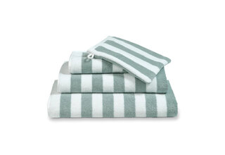 Vandyck Verona Stripes Washandje 16x22 pearl blue