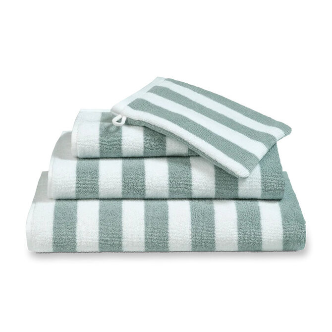 Gant de toilette Vandyck Verona Stripes 16x22 pearl blue