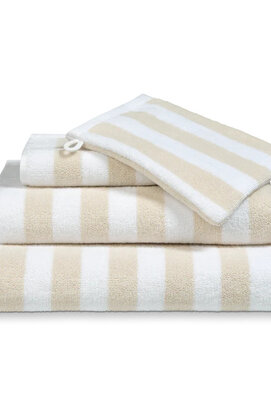 Vandyck Verona Stripes Washandje 16x22 desert