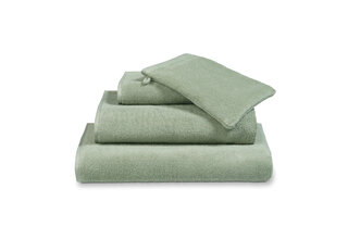 Vandyck Verona Plain Washandje 16x22 smoke green