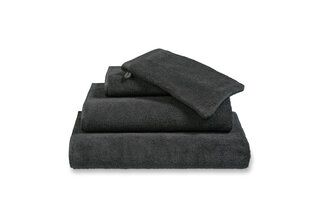 Vandyck Verona Plain Guest towel 30x50 off black