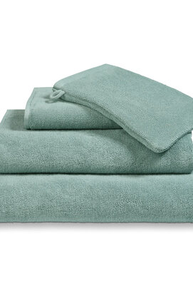 Vandyck Verona Plain Washandje 16x22 pearl blue