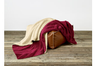 De Witte Lietaer Laya Plaid L vin rouge