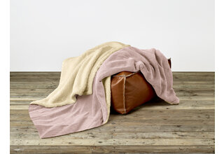 De Witte Lietaer Laya Plaid L vieux rose