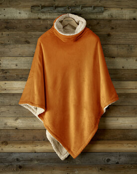 De Witte Lietaer Ganges Teddy Poncho copper