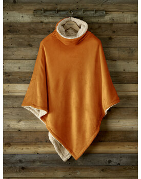 De Witte Lietaer Ganges Teddy Poncho copper