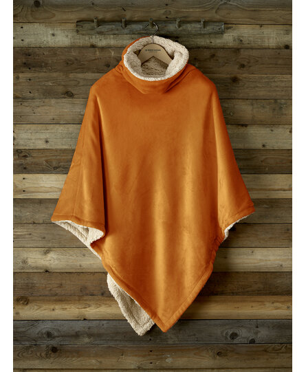 De Witte Lietaer Ganges Teddy Poncho copper