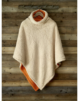 De Witte Lietaer Ganges Teddy Poncho copper