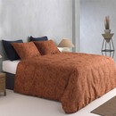 Zo! Home Zo Home Fiori di Satinado Dekbedovertrek 140x200/220 Copper Orange