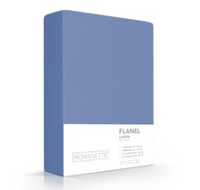 Romanette flanel kussenslopen (2) Jeans 60x70