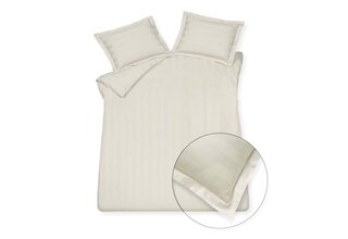Vandyck Purity 86 Stripe Duvet Cover Lits-jumeaux (240x200/220) cream tan
