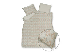 Vandyck Pure 74 Yarn Dyed Housse de Couette 1 personne (140x200/220) pierre