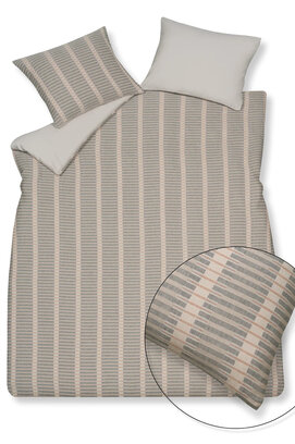 Vandyck Pure 73 Yarn Dyed Kussensloop (60x70) stone