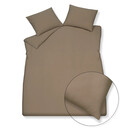 Vandyck Vandyck Pure 66 Housse de Couette en Coton Chanvre 1 personne (140x200/220) taupe