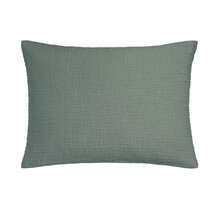 Vandyck Pure 68 G.Dyed Taie d'oreiller (40x55) vert sauge