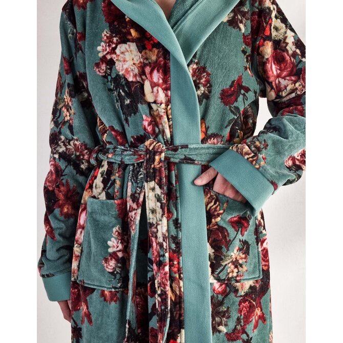 Essenza Perri Karli Bathrobe Reef Green S