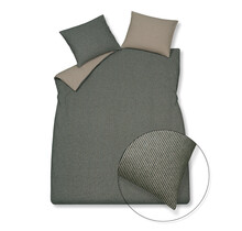 Vandyck Home Como Flanel Stripe Dekbedovertrek Lits-jumeaux (240x200/220) multi