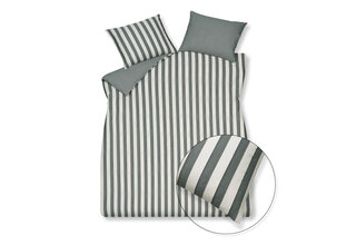 Vandyck Home 97 Cotton Tencel Dekbedovertrek Lits-jumeaux (240x200/220) off black