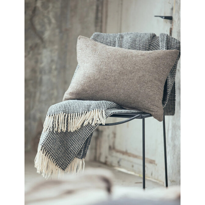 Vandyck Home 99 Plaid kussensloop 40x55 grey