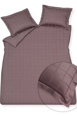 Vandyck Home 78 Check 300Tc Housse de Couette Lits-jumeaux XL (260x240) moonscape
