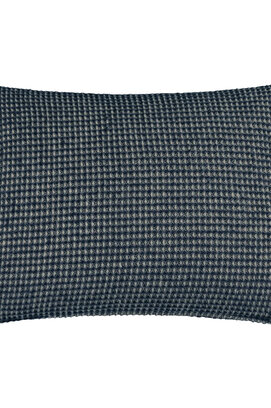 Vandyck Home 95 Plaid kussensloop 40x55 blue ink