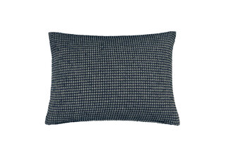 Vandyck Home 95 Plaid kussensloop 40x55 blue ink