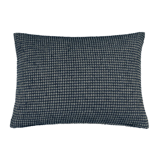 Vandyck Home 95 Plaid kussensloop 40x55 blue ink