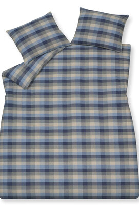 Vandyck Flanel Skagen Taie d'oreiller (60x70) marine
