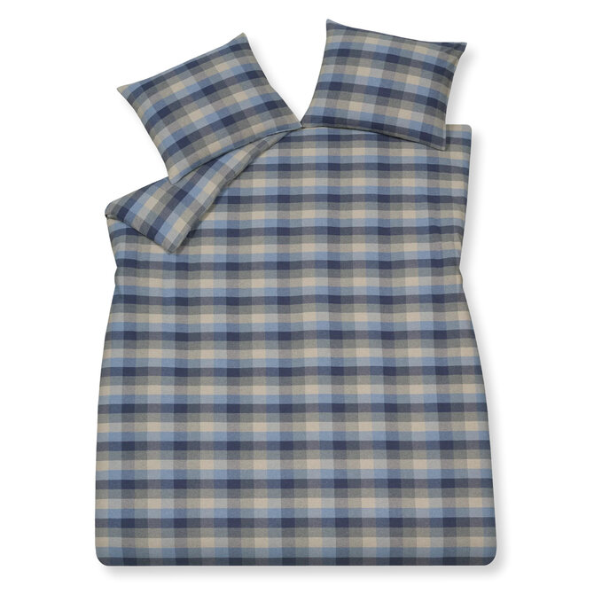 Vandyck Flanel Skagen Kussensloop (60x70) navy