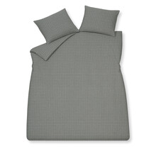 Vandyck Flanel Gotenburg Dekbedovertrek Lits-jumeaux (240x200/220) grey
