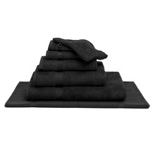 Vandyck Ranger Off Black Serviette de bain 90x180