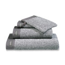 Vandyck Vandyck Home Mouline Off Black Washandje 16x22