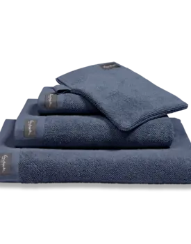 Vandyck Home Towel Uni Badlaken 90x180 blue ink