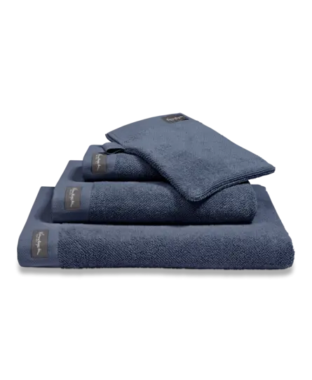 Vandyck Home Towel Uni Badlaken 90x180 blue ink
