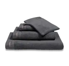 Vandyck Home Towel Uni Serviette de bain 90x180 off black